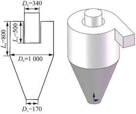 黃波等 重介質(zhì)旋流器分選過(guò)程的離散分析與數(shù)值模擬研究